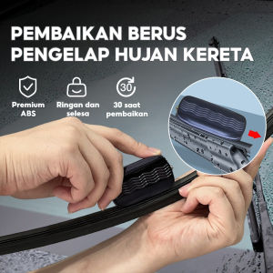 Universal Car Wiper Blade Restorer Kit Cleans Restores Streaky Wipers Car Maintenance Tool Windshield Repair Accessory Wiper Brush Tool