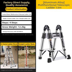Telescopic Aluminum Multipurpose Ladder