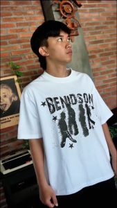 BENIDSON Oversized Heavyweight Boxy Fit Tshirt White Imagination