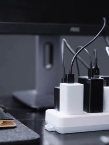BASEUS | Baseus 65W GaN Sạc Để Bàn Laptop Nhanh Sạc 4 Trong 1 Adapter Dành Cho iPhone 14 13 12 Pro Max sạc Điện Thoại Xiaomi Samsung