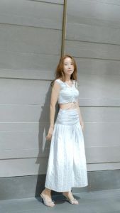 Minne | Cloudy Top (เสื้อคอวีรูดกลางอก)