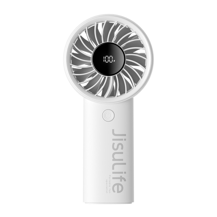 Jisulife Handheld Fan Rechargeable Long Battery Life Portable Hand Mini