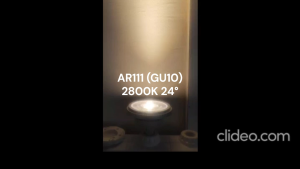 MEGAMAN PROFESSIONAL AR111 SPOTLIGHT 11W (GU10 BASE) DIMMABLE DUAL-BEAM CRI97 REAL COLOR