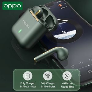 OPPO J18 Wireless Bluetooth 5.3 Headphones HiFI Stereo Game Waterproof Earphones TWS in-Ear Sport Headset with Microphone