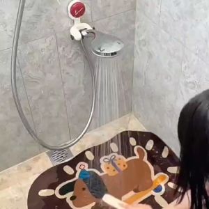 Suction Cup Shower Head Holder Bracket 360° Adjustable Easy Disassembly BShower Support Stand