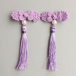 Phụ Kiện Tóc Trang Phục Cổ Trang Phục Hanfu Cho Bé Gái Hoa Lụa Tua Rua Biểu Diễn Trang Phục Truyền Thống Trung Hoa Phụ Kiện Tóc Cho Trẻ Em