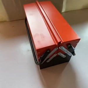 3Layer Heavy-duty Iron Tool Box Durable Metal Steel Storage Organizer High Quality Tool Chest for DIY Repair