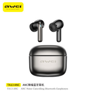 Awei TA13 ANC หูฟังไร้สาย หูฟังบลูทู ธ พร้อม ENC Mics เสียงลดเสียงพื้นที่ Hi-Res