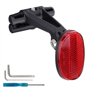 Reflective Bicycle Mount with AirTag Compatibility - Secure Your Bike with Anti-Theft Features