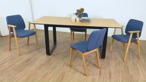 hinlim.com - ULMER 1.8M Dining Table / Meja Makan / Dining Room Furniture / Kitchen Table / Meja Makan Metal 餐桌