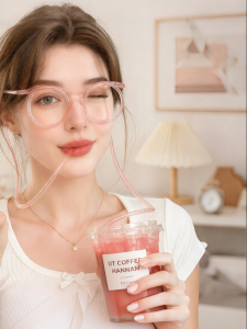 Funny Long Eyes Straw for Drinks