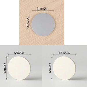 1/2/3/4Pcs Silicone Door Stopper Self Adhesive Mute Door Stop Wall Protector Handle Bumper Furniture Anti Crash Pad