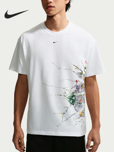Nike | Áo Thun Nam Co giãn In Hình Cổ Tròn Tay Ngắn