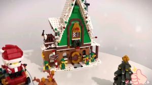 ⚠️现货⚠️ReadyStocks Christmas Santa house building blocks toys 启智乐 90012 圣诞老人 精灵屋 建筑 积木 兼容MOC 拼装 模型 玩具