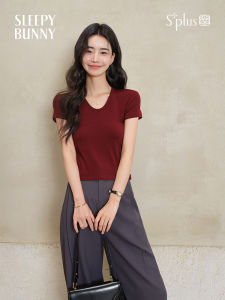 Áo Thun Tay Ngắn Ôm Slim Small U-Neck