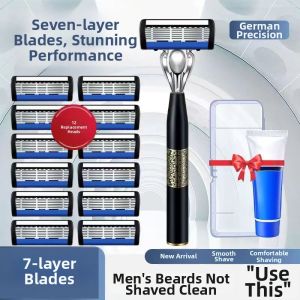 ZUNYI | Manual 7-Layer Blade Mens Shaving Razor
