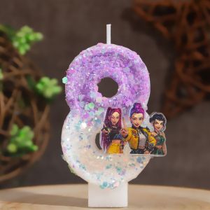 Hasbro | Cartoon Cute Digital Birthday Candles Exquisite Cake Decoration Ornaments Practical Supplies for Kids Party&Memorial Day Events