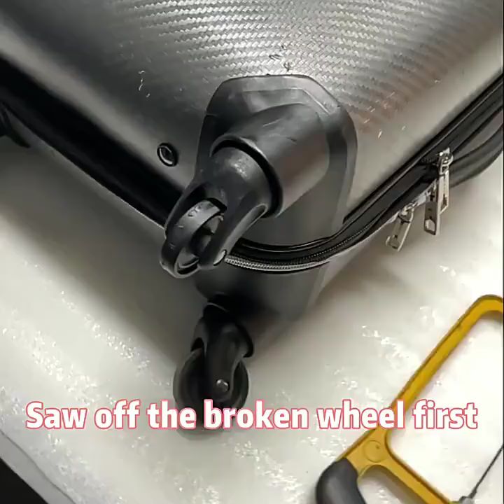 Roda pengganti bagasi/Roda karet koper/Roda pengganti koper