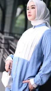 COD-SATU SET ROK DAN ATASAN WANITA TERBARU BAHAN COTTON LINEN-SET ROK WANITA TERBARU 2023
