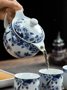 Đồng Cốc Trà Gốm Sứ Trung Quốc Pha Trà Trà Đạo Bộ Trà Nhỏ Dùng Tại Nhà Bộ Trà Lạnh Nóng Bộ Trà Gốm Sứ Thủ Công