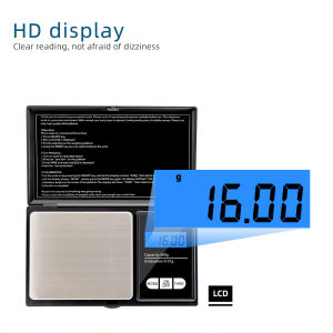 500g 0.01 Mini Digital Scale  High Precision Electric Pocket Scale For Jewelry Gold Gram Weight Kitchen weight Scale