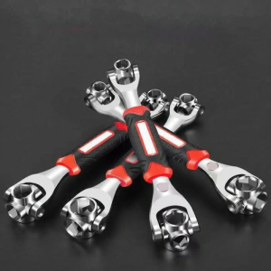 MEISITEKEKE | Multipurpose Magnetic Rotatable Multiple Head Socket Wrench 52-in-1