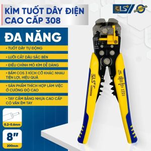 Kìm tuốt dây điện đa năng LS 308