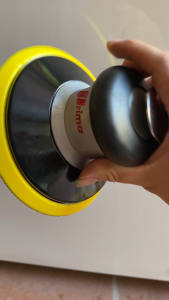 máy chà nhám pirima. máy có hút bụi.đế gai 6in hàng chính hãng