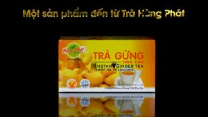 Trà Gừng Hòa Tan Hùng Phát Tea Hộp 10 gói