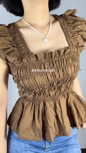 |MXN| Salome Smocking Top