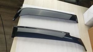 J134S01 DOOR VISOR SET (1PAIR SET) BLACK NISSAN UD QUON CD4 LORRY TRUCK AKSESORI