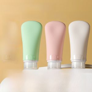 Portable Silicone Travel Size Laundry Detergent Shampoo Beach Essential Kit Carry on Plane Silicone Bottle Wash Care Set