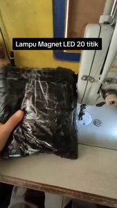 Bohlam Lampu Mesin Jahit LED Magnet Putih Terang 20 Titik Model Belalai