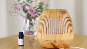 เครื่องพ่นไอน้ำอโรม่าตัวใหญ่ ❣️Aroma Humidifier❣️ เครื่องพ่นควัน เครื่องเพิ่มความชื้น เครื่องพ่นไอน้ำ ความจุ 400 ml. ไฟ 7 สี LED