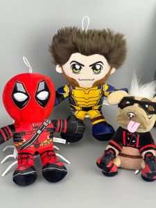 New Deadpool Wolverine Plush Doll Toy Soft Stuffed Toys for Boys And Girls PP Cotton Filled Collectible Dolls