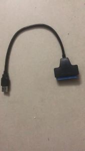 Type C USB 3.0 to SATA III Cord SATA to USB C USB 3.0 Cable Up to 6 Gbps for 2.5 Inch External HDD SSD Hard Drive SATA Adapter