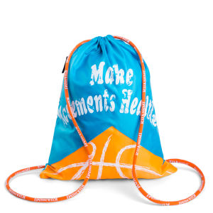 Kuangmi Sports Bag Drawstring Training Basketball Volleyball Football Backpack for Students Childrens Athletic Gear