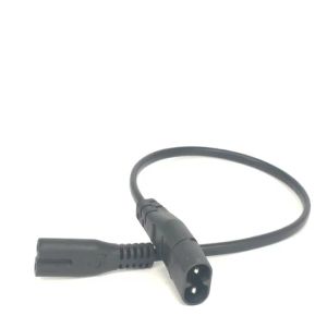 "8" Figure C7 Power Cable with SwitchIEC 320 C8 to C7 Extension Cord with On/Off C7 Power Lead cables switch Short Wires