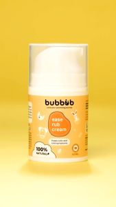 Bubbub Ease Rub Cream (50ml) - baby relieve colic / cough / cold / prevent bloating / calming effect / improve sleep / New Born Gift
