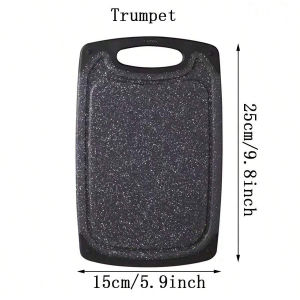 1/3PCS kitchen household imitation marble can hang non-slip classification vegetables meat fruit multi-functional cutting board