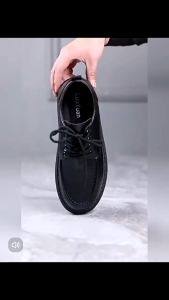 DBPLO SHOES 2024 New Korean for men leather shoes black business shoes
