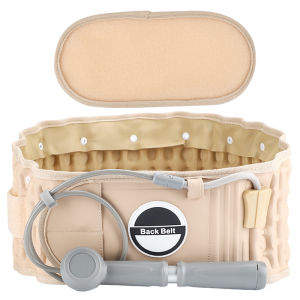 Inflatable Waist Belt Massager Adjustable Decompression Back Belt Lumbar Support Waist Air Traction Brace Waist Massage Belts