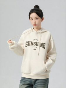 Warrior | Hooded Spring/Autumn Loose Long Sleeve Sweatshirt Vintage Style
