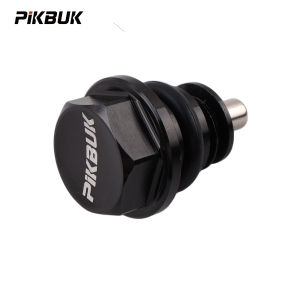 PIKBUK Aluminium Magnetic Oil Sump Pan Drain Plug For Vw Audi Ea888 3 Gen 1.8t 2.0t 06L103801H