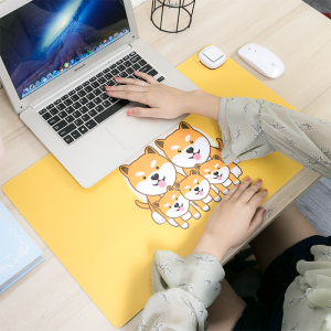 Heated Mouse Pad Large Office Computer Desktop Writing Warmer Mat Mens Student Desk Mat Home Warmth Supplies Heat Pad