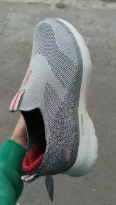 Giày chạy bộ Ske.chers Gowalk 6 Cho Nam màu ghi xám