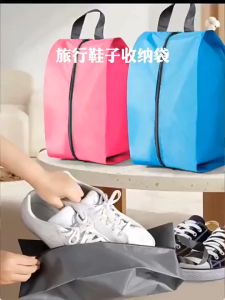 Waterproof Oxford Cloth Shoe Storage Bag Foldable Dustproof Portable Travel Organizer for Men Women