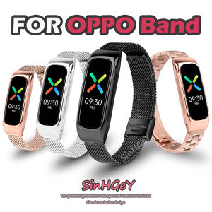 Watchband Milanese Stainless Steel Band Strap For OPPO Band eva Metal Strap