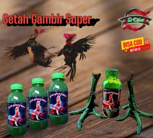 Getah Gambir Super 100ml Mengeraskan sisik kaki ayam