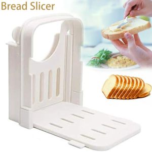 Manual Bread Slicer Plastic Foldable Toast Loaf Slicer Tool Adjustable  Bread Cutting Kitchen Baking Food Tools